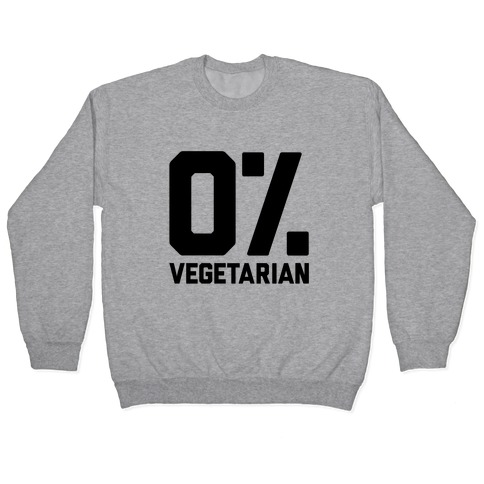0% Vegetarian Pullover