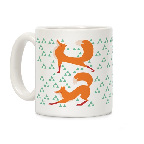 Fox Yoga Coffee Mug