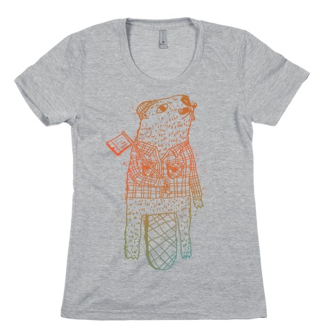 Beaver Lumberjack Womens T-Shirt