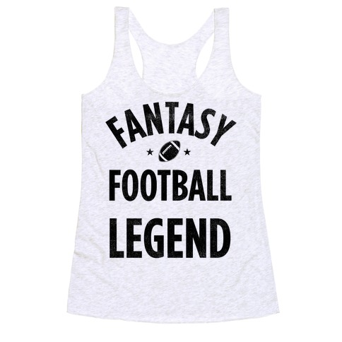 Fantasy Football Legend Racerback Tank Tops | LookHUMAN