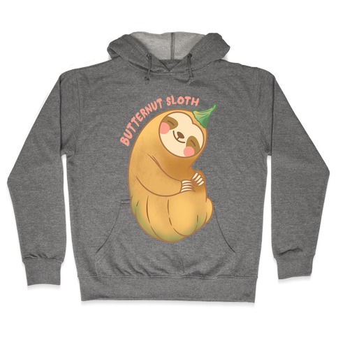 Butternut Sloth Hooded Sweatshirt