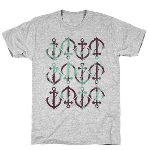 Anchor Pattern T-Shirt