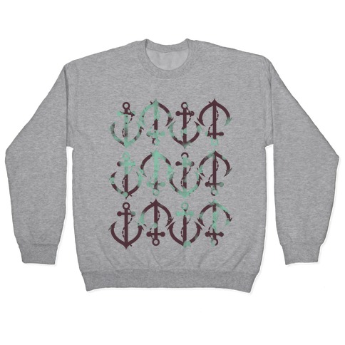 Anchor Pattern Pullover