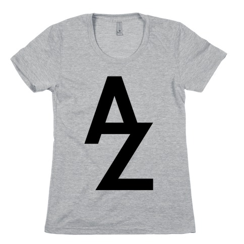A To Z Womens T-Shirt
