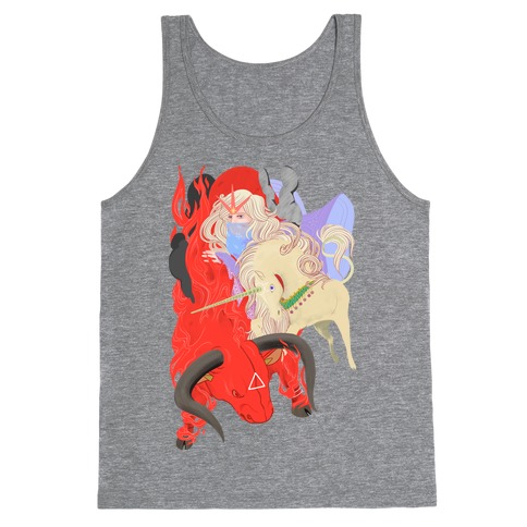 The Last Unicorn and the Red Bull Tank Top