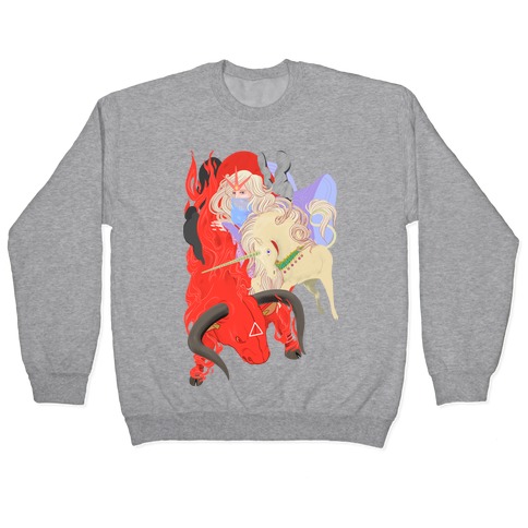 The Last Unicorn and the Red Bull Pullover