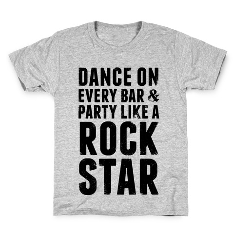 Party Like A Rock Star Kids T-Shirt