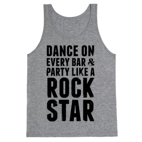 Party Like A Rock Star Tank Top