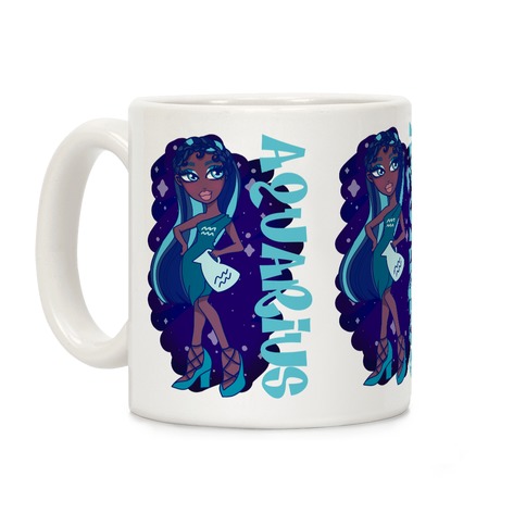Zodiac Dollz: Aquarius Coffee Mug