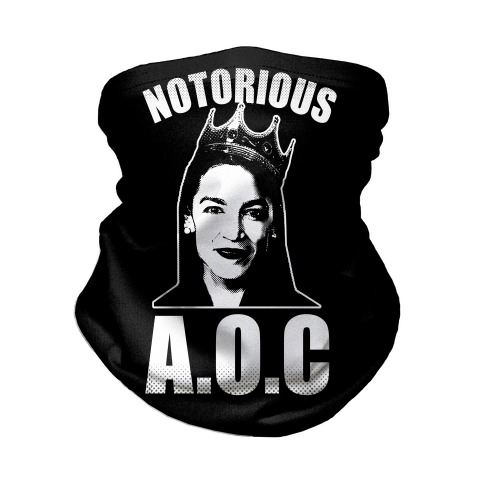 Notorious AOC (Alexandria Ocasio-Cortez) Neck Gaiter