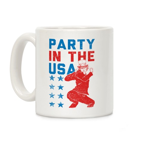 Party In The USA Uncle Sam Coffee Mug