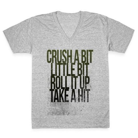 Crush a Bit V-Neck Tee Shirt