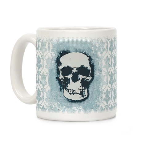 Sherlock Pop Skull Coffee Mug