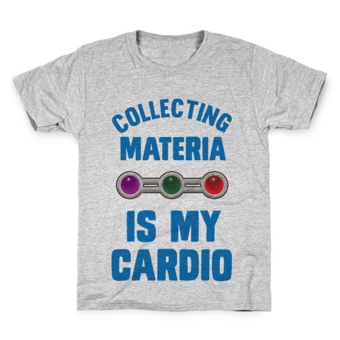 Collecting Materia Is My Cardio Kids T-Shirt
