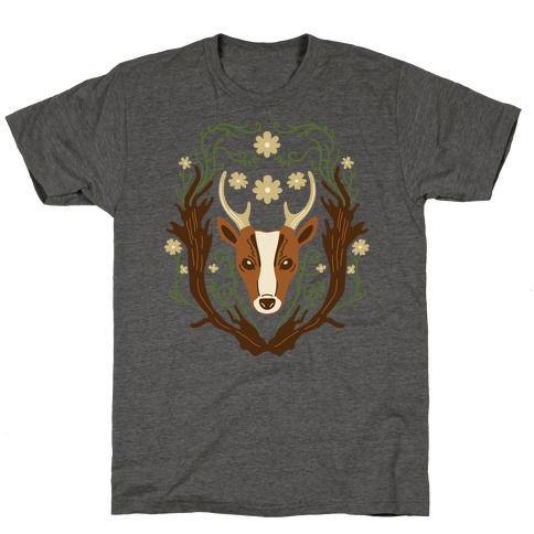 Floral Deer T-Shirt