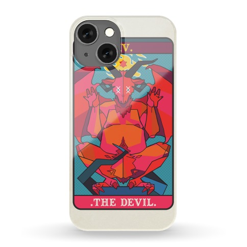 Devil Tarot Card Phone Case