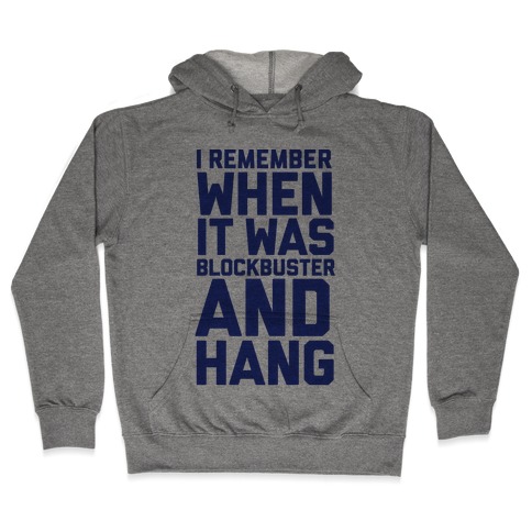 blockbuster hooded sweatshirt