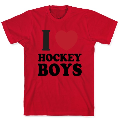 A Few Good Kids Ice Hockey Long Sleeved T-Shirt - Red