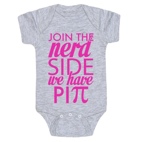 Join the Nerds! Baby One-Piece