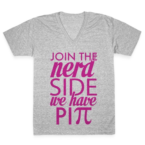 Join the Nerds! V-Neck Tee Shirt