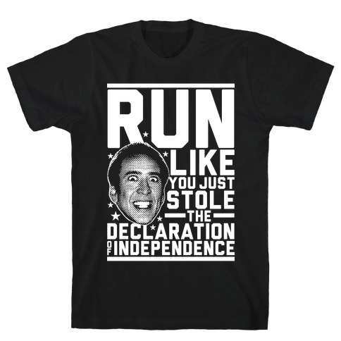 Run Like Nick Cage T-Shirt