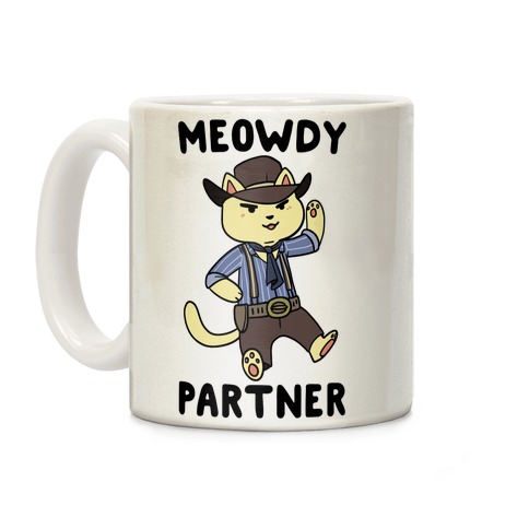 Meowdy, Partner - Arthur Morgan Coffee Mug