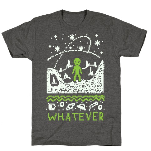 Whatever Alien Ugly Christmas Sweater T-Shirt