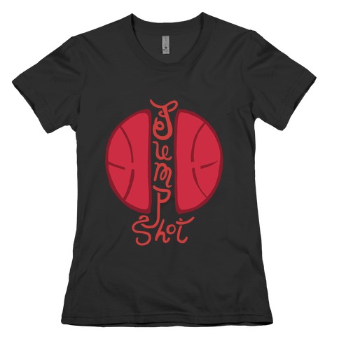 Basketball Jump Shot Womens T-Shirt