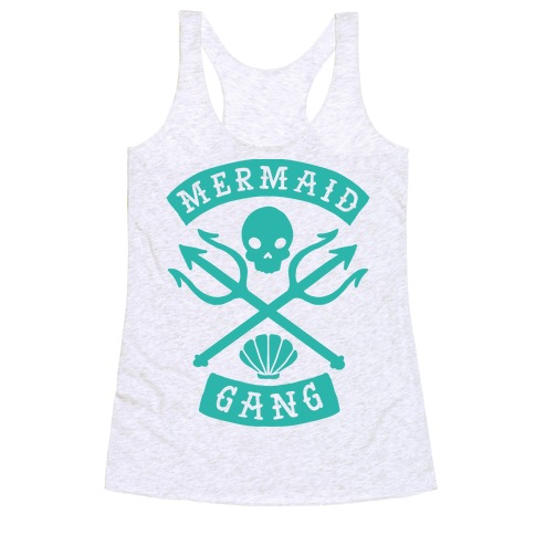 Mermaid Gang Racerback Tank Top