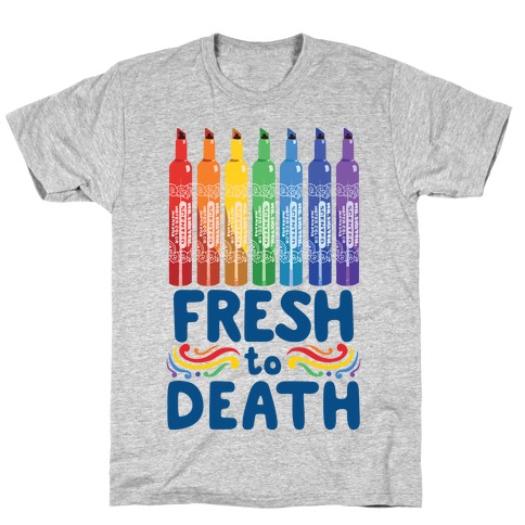 fresh to death t shirt