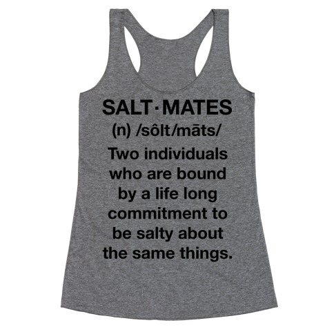 Salt Mates Racerback Tank Top