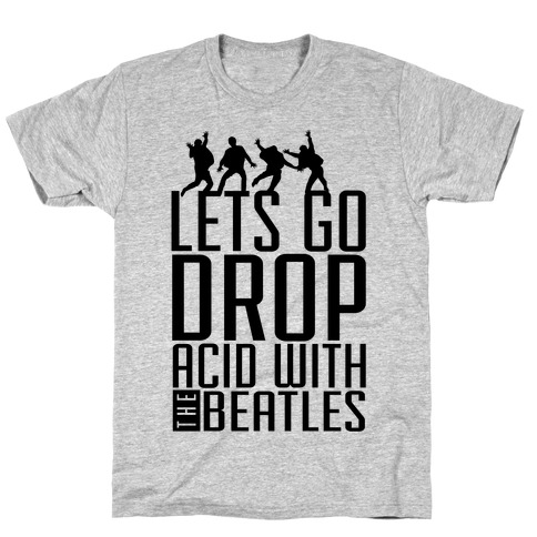 Trippy Cartoon Beatles T-Shirt