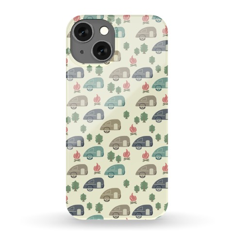 Camping Pattern Phone Case