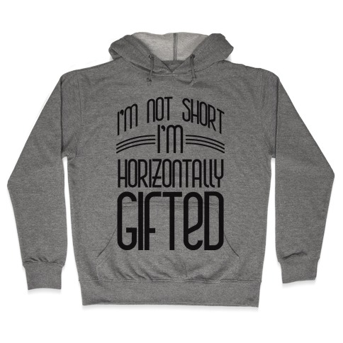 Horizontally Gifted Hooded Sweatshirt