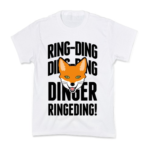 Ding Ding Fox Call Kids T-Shirt