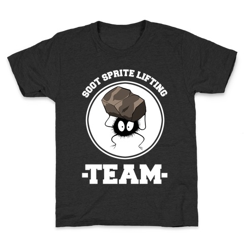 Soot Sprite Lifting Team Kids T-Shirt