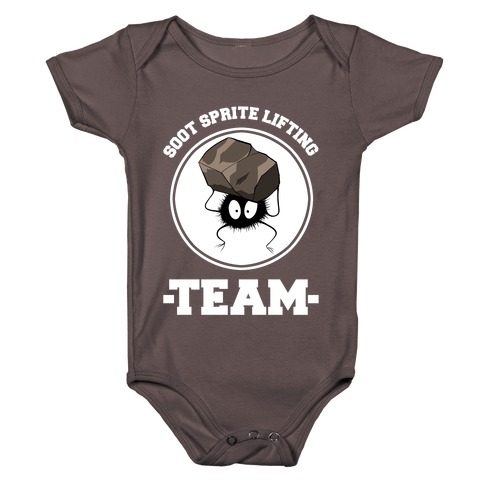 Soot Sprite Lifting Team Baby One-Piece
