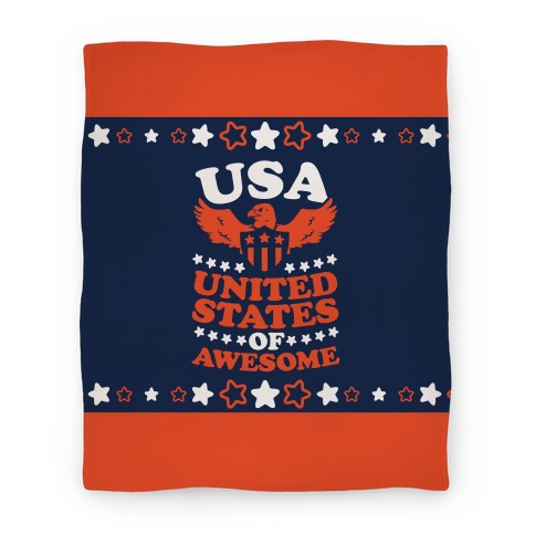 United States of Awesome Blanket