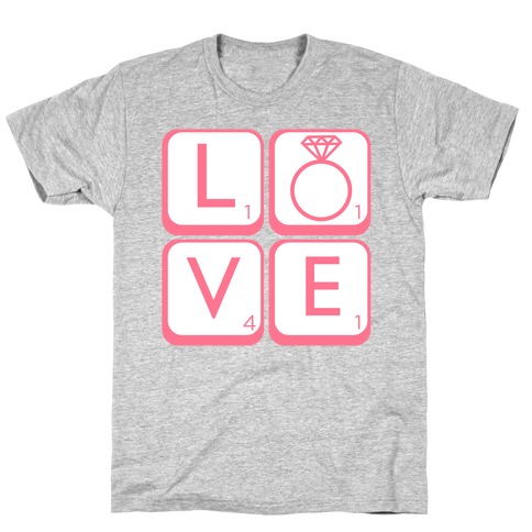 Love Scrabble T-Shirt