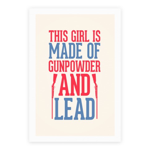 Gunpowder & Lead Poster