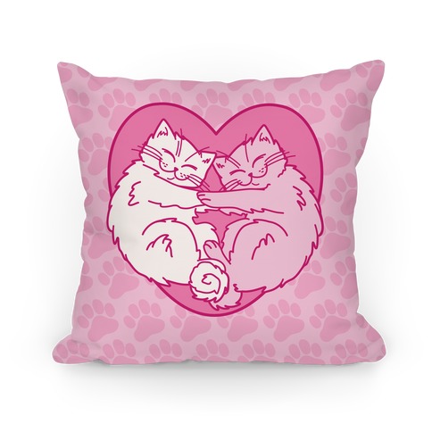 Love Kittens Pillow