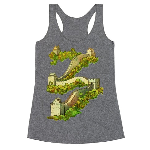 Great Wall Of China Travel Racerback Tank Top