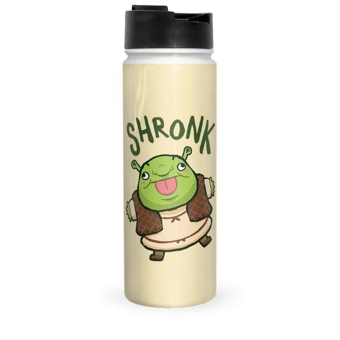 Shronk Derpy Shrek Travel Mug