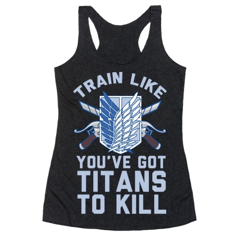 Titans To Kill Racerback Tank Top