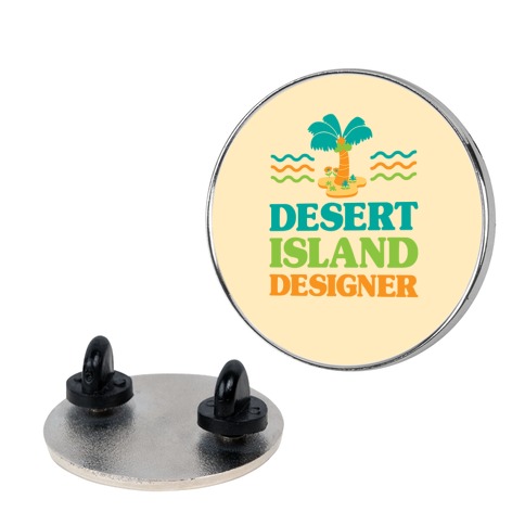 Desert Island Designer (Animal Crossing) Pin