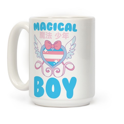 Boy Mom Mug - 15oz Cup -Blue Leopard and Silver Splash