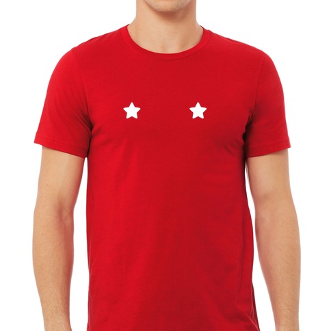 Nipple Stars T-Shirts
