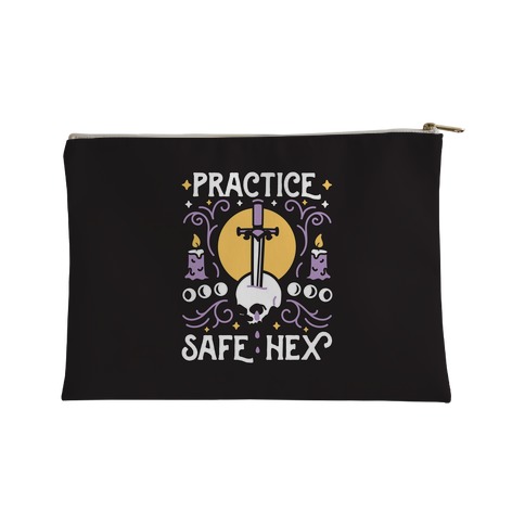 Practice Safe Hex Accessory Bag