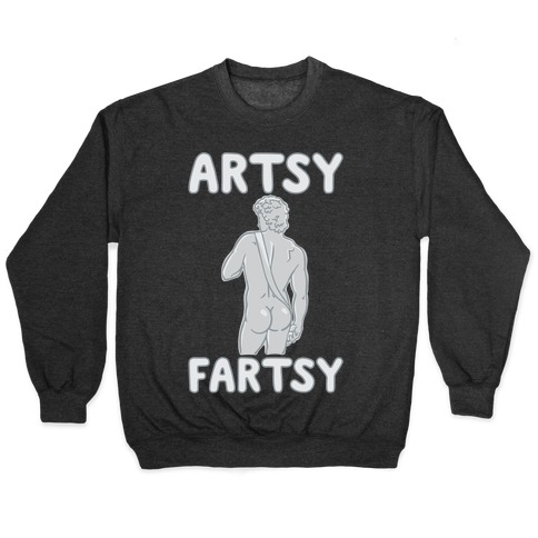 Artsy Fartsy White Print Pullover