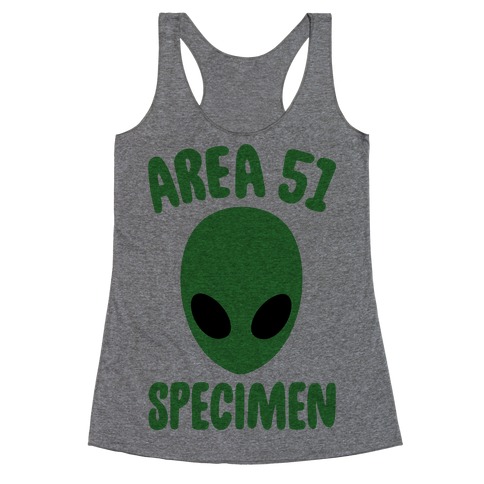 Area 51 Specimen Baby Onesie Racerback Tank Top